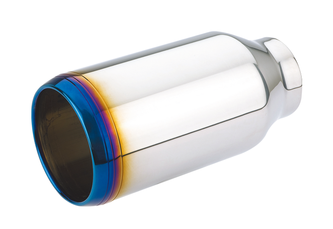 Blue Burnt Exhaust Tip