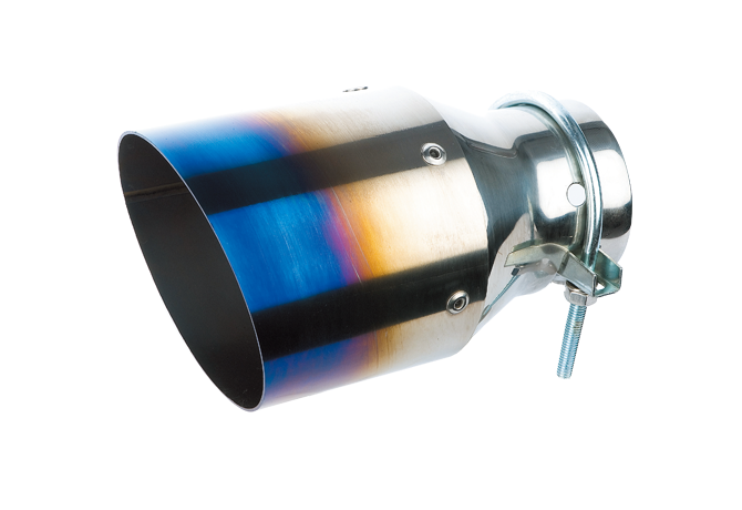 Titanium+Stainless steel tail pipe
