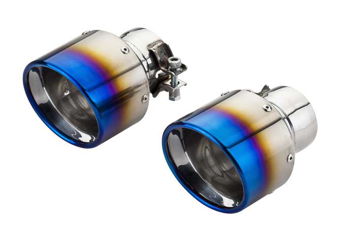Titanium+Stainless steel tail pipe