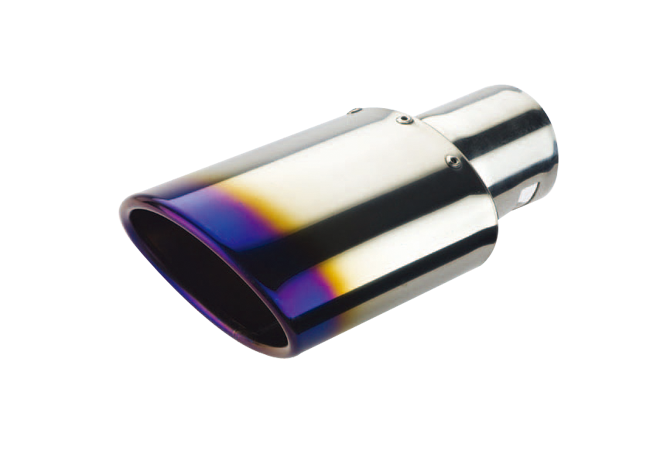 Titanium+Stainless steel tail pipe