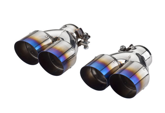 Titanium+Stainless steel tail pipe