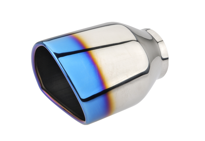 Blue Burnt Exhaust Tip